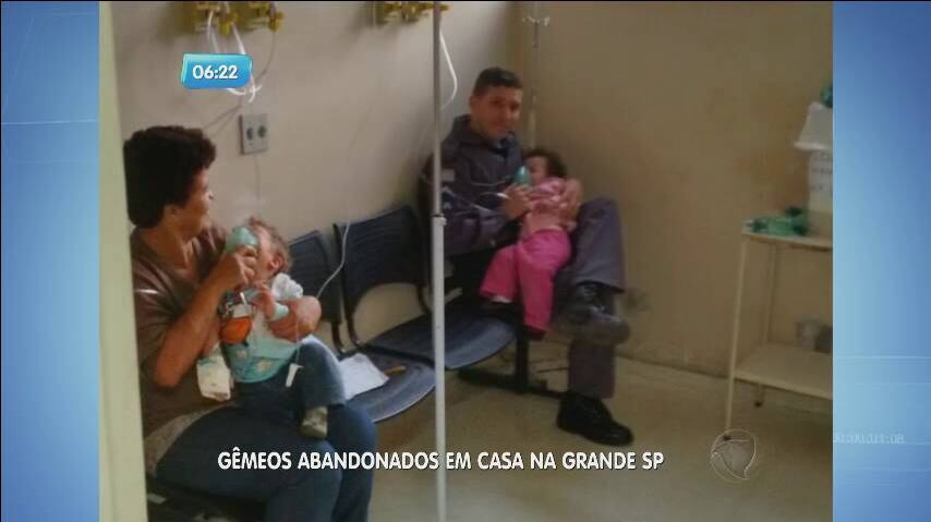 Uma mãe deixou os filhos gêmeos, de um
ano e quatro meses, sozinhos em casa, para ir para um baile funk. As crianças
foram encontradas pela avó e estavam doentes