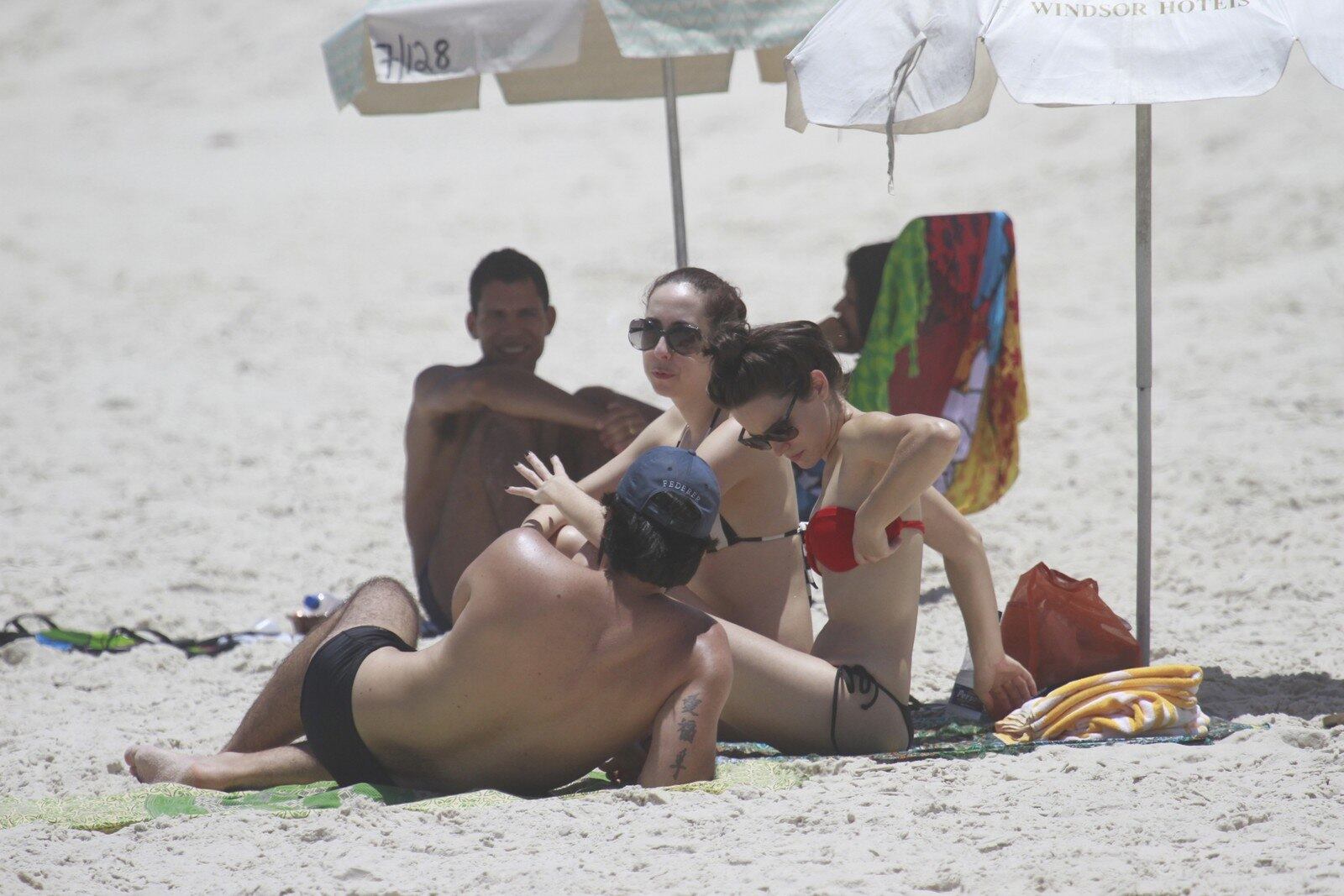 O passeio serviu também para reforçar o bronzeado