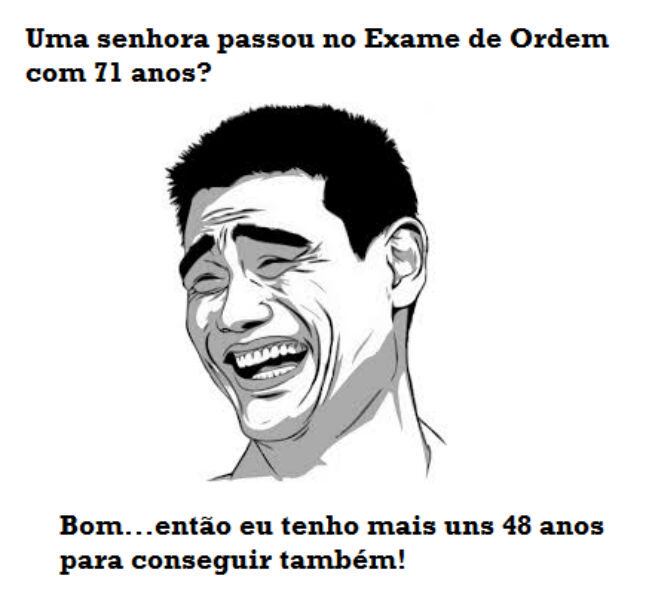 Toda forma de humor é valida na OAB