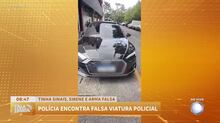 Polícia de São Paulo apreende carro de luxo usado como viatura falsa