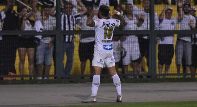 A torcida ficou na expectativa de uma goleada, depois de Gabigol marcar 1 a 0