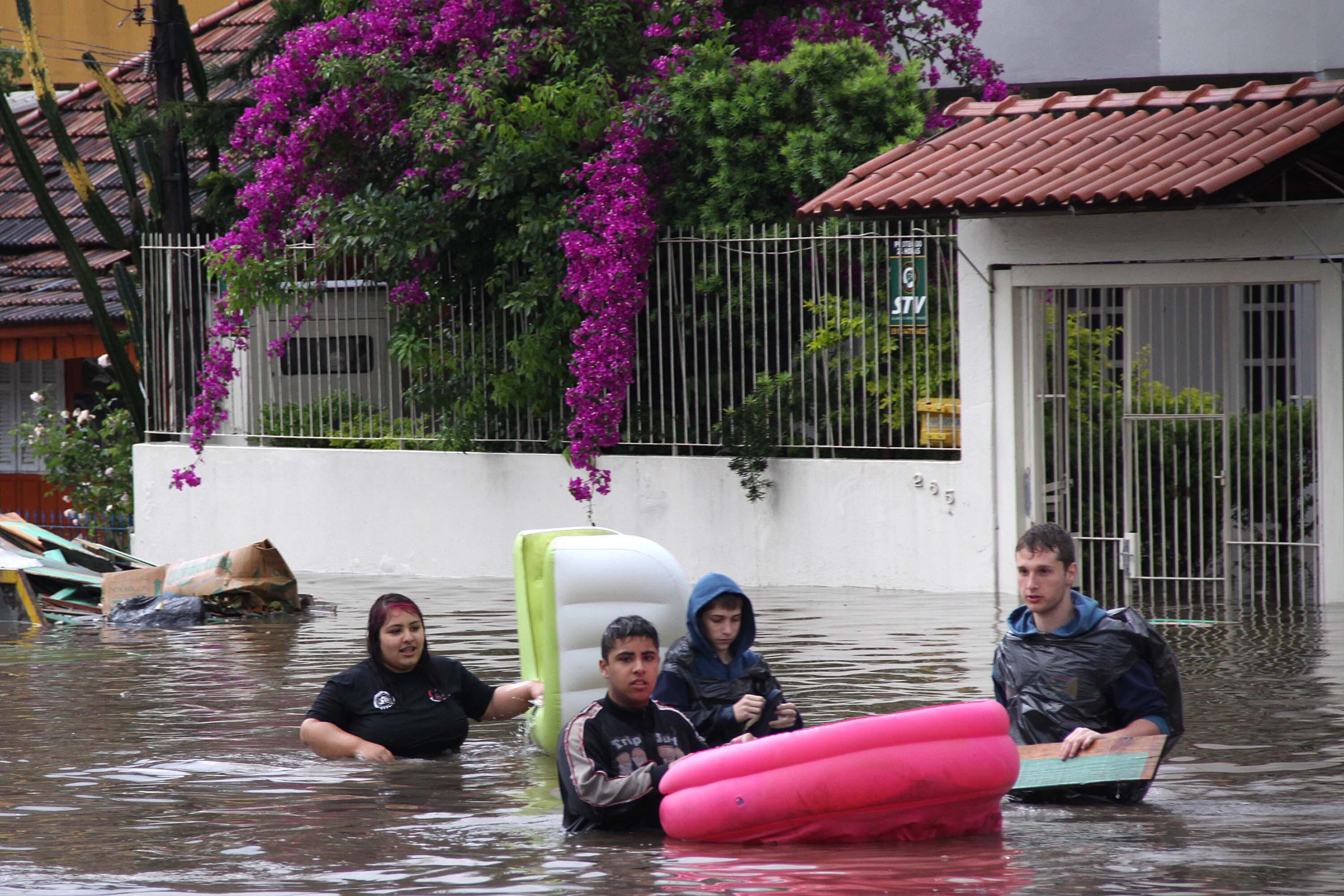 Esteio foi a cidade mais atingida pelas chuvas e decretou situação de Emergência pela segunda vez em dois meses