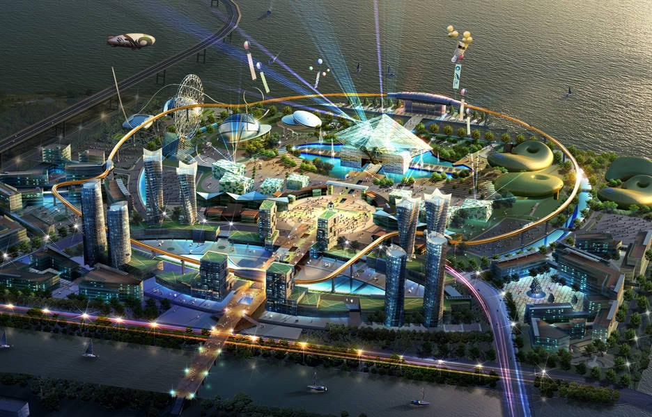 Parque temático robôs Robot Land