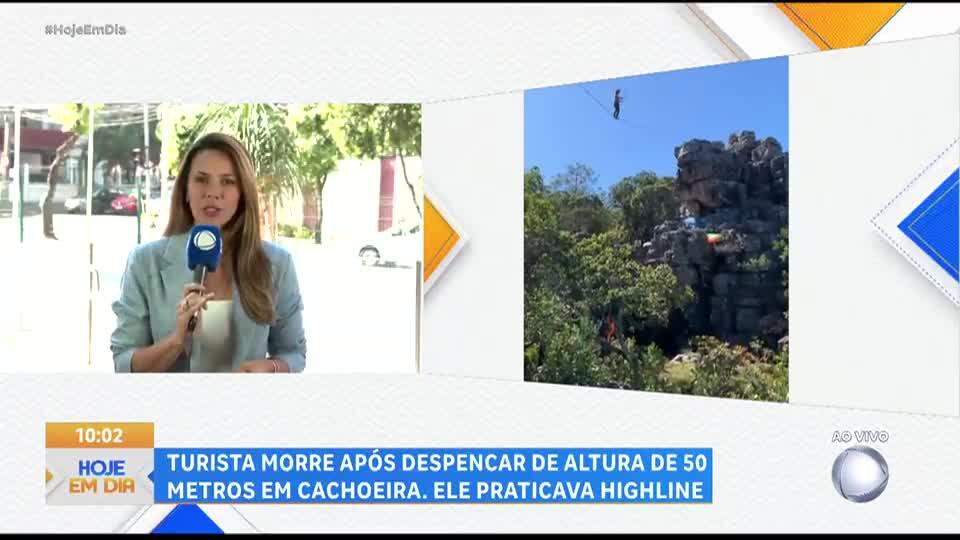 Turista morre depois de cair de altura de 50 metros na Chapada dos Veadeiros (GO)