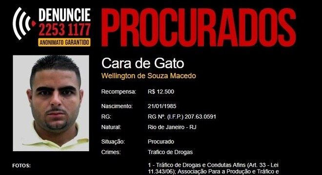 Portal oferecia recompensa de R$12.500 por informações sobre foragido