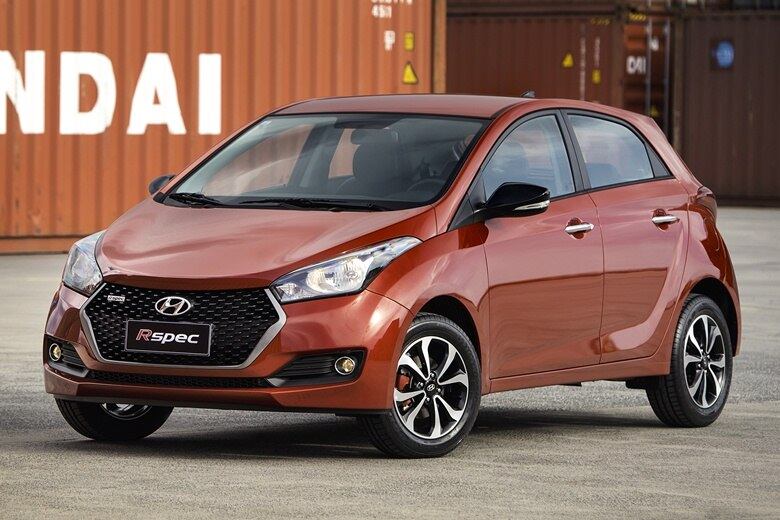 2º) Hyundai HB20 — 8.988 unidades
