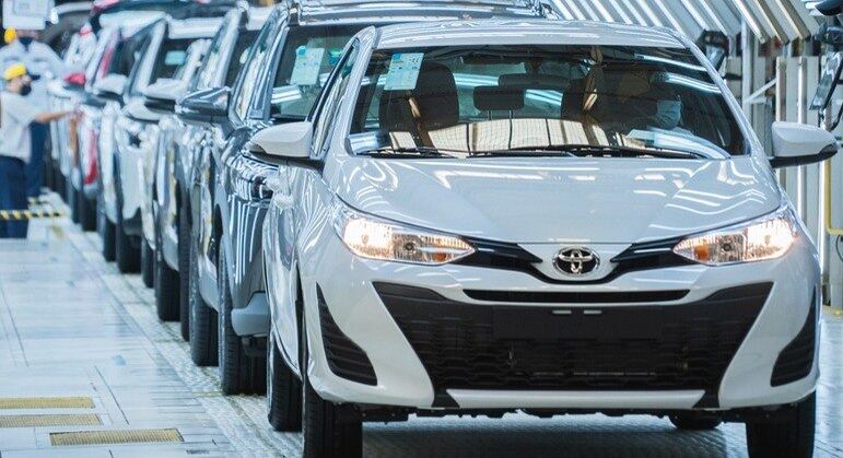 Yaris é fabricado na unidade paulista