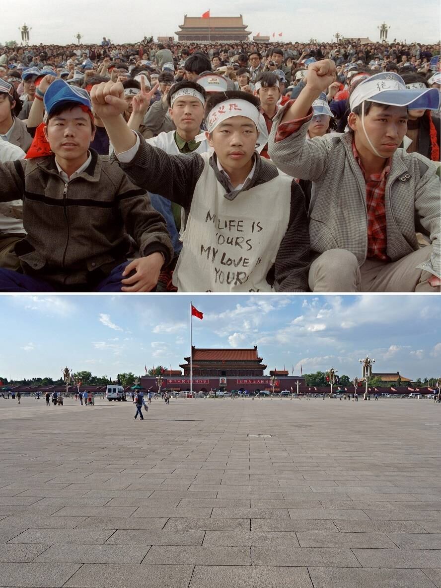 Os manifestantes que tomavam a praça Tiananmen (Praça da Paz Celestial, em tradução livre) acreditavam que o governo do Partido Comunista era repressivo e corrupto. A falta de empregos e a inflação incitaram a tomada das ruas. Marchando pacificamente nas ruas de Pequim, trabalhadores e acadêmicos pediam mudanças nas estruturas do governo.
O governo decidiu responder aos manifestantes com o uso da força e no dia 20 de maio, declarou a lei marcial
China lança campanha para controlar serviço de
mensagens móveis