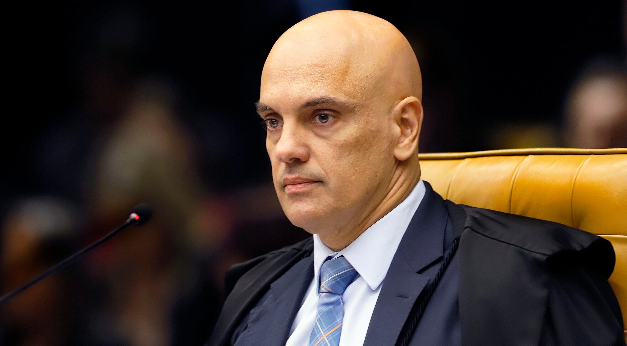 Sobre o afastamento de Moraes da Suprema Corte, 46% dizem ser a favor e 43%, contra