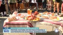 Festival cultural em São Paulo reúne 260 barracas com comidas típicas da Alemanha