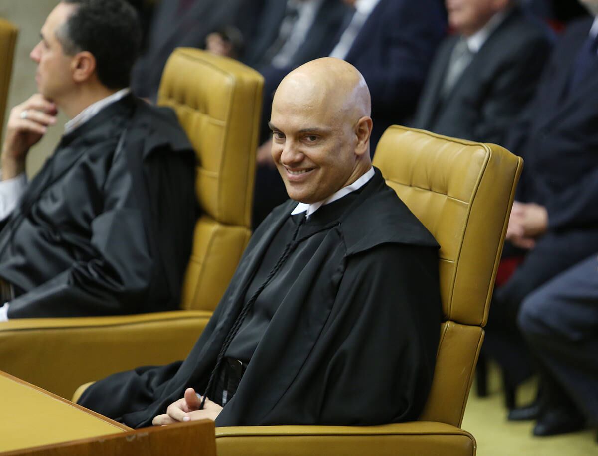 O ministro Alexandre de Moraes