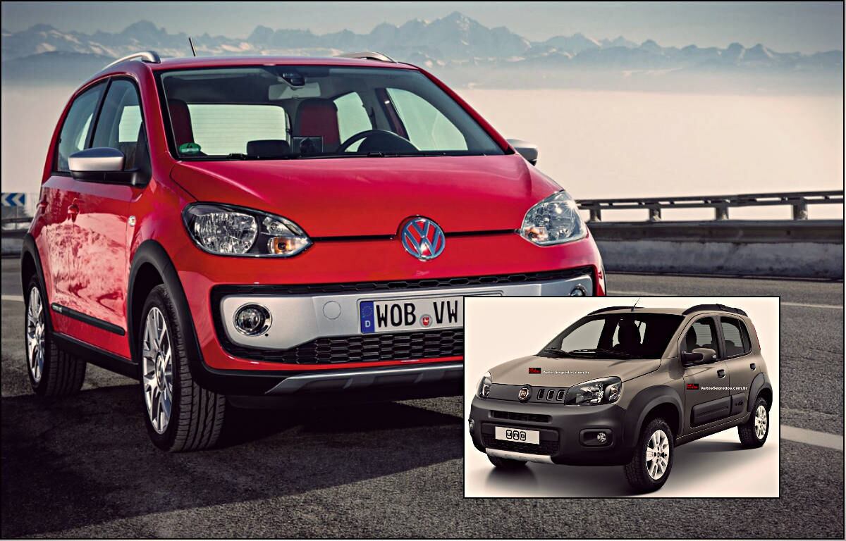 A Volkswagen já está finalizando o projeto do Cross Up, versão aventureira que hatch popular lançado em fevereiro. O modelo manterá a receita do CrossFox, com estética fora-de-estrada e suspensão mais alta. De acordo com o parceiro Autos Segredos, o Up "lameiro" já tem unidades pré-série sendo montadas na fábrica de Taubaté. O lançamento é aguardado para o Salão do Automóvel de São Paulo, no fim de outubro.

Confira a seguir todos os detalhes do Cross Up
