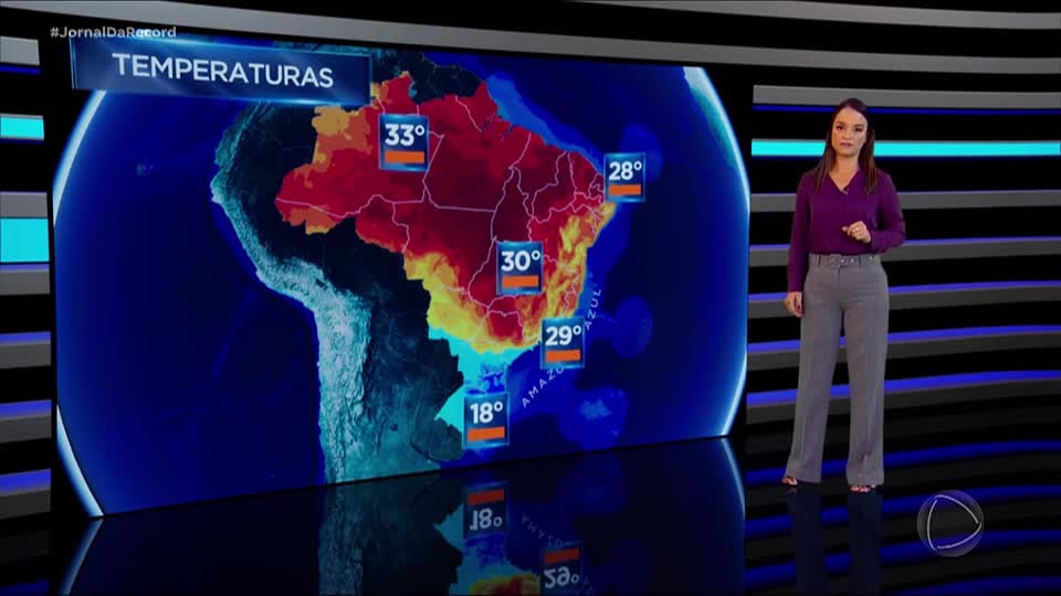 Veja a previsão do tempo para esta terça-feira (26)
