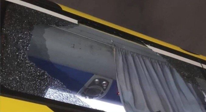 Ônibus do Atlético-MG foi apedrejado antes do jogo