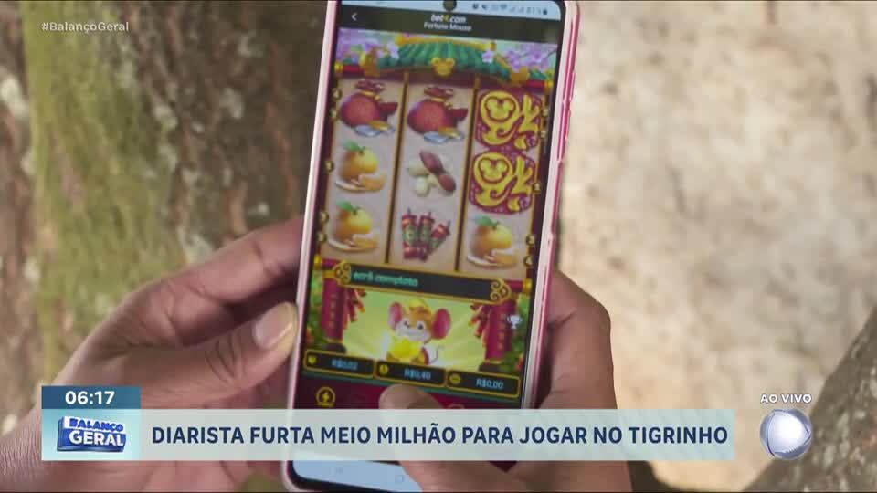 Diarista furta R$ 500 mil de casal de idosos para jogar no tigrinho