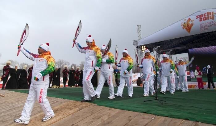 Tocha Olímpica já chegou a Sochi