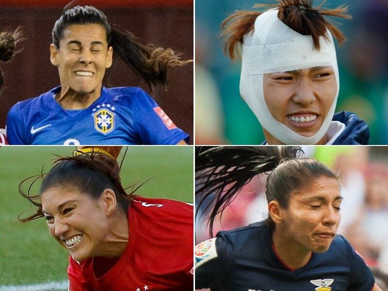 Os fotógrafos não perdoaram as jogadoras na Copa do Mundo de Futebol Feminino, que está sendo realizado no Canadá. Bastou as atletas fazerem suas caretas durante o calor da partida que os cliques das máquinas denunciaram a bizarrice. Confira a seguir...

Experimente grátis: todos os programas da Record na íntegra no R7 Play
