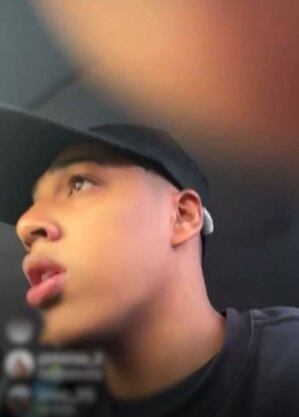 Bandido faz live durante arrastão