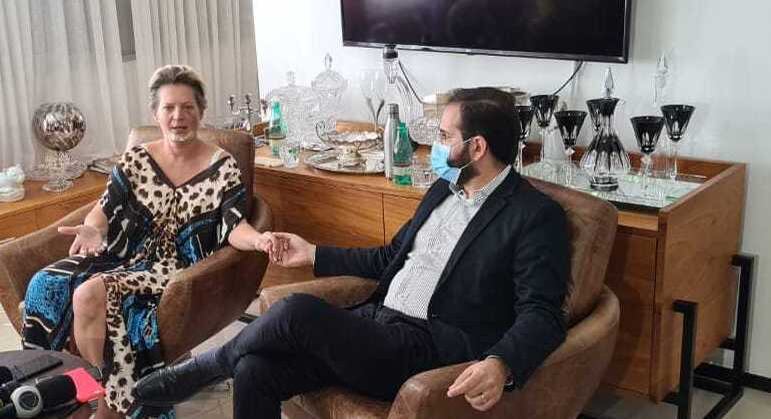 Joice e o marido, Daniel França: deputada diz ter recebido resultado com 'naturalidade'