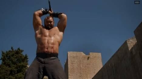 Então, já viu este grandalhão em Game of Thrones?