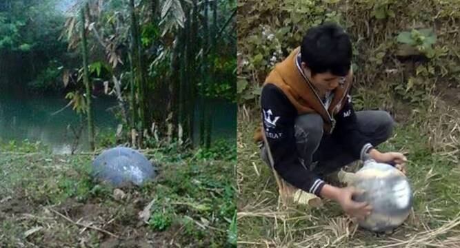 Como os objetos estavam intactos, as autoridades acreditam que eles caíram de uma altitude muito baixa