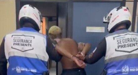 Suspeito foi detido por agentes do Segurança Presente