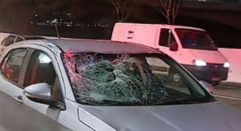 Acidente ocorreu na pista expressa da Marginal Tietê, altura da Ponte das Bandeiras