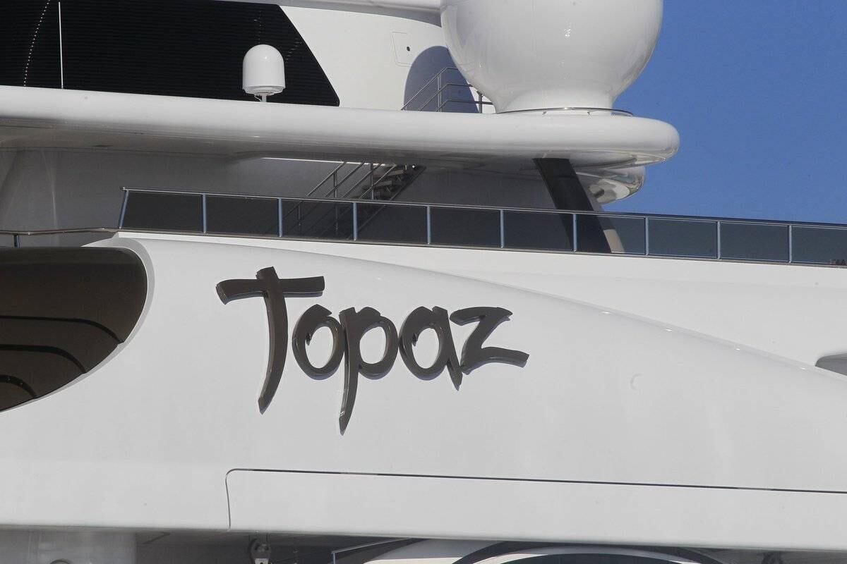 O iate é famoso pelo mundo e esta não é a primeira vez que DiCaprio se hospeda nele