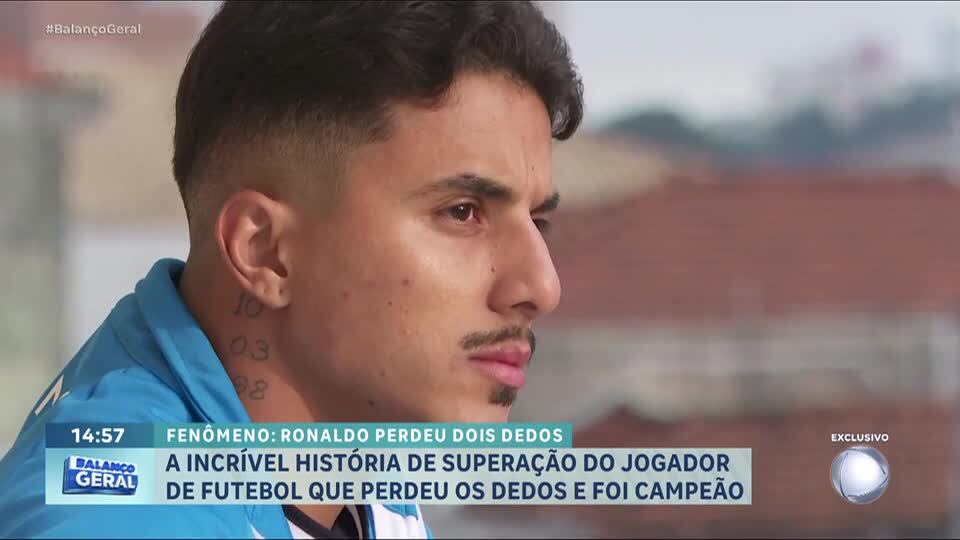 Exclusivo: Conheça o jogador de futebol que perdeu dois dedos e foi campeão fora do país