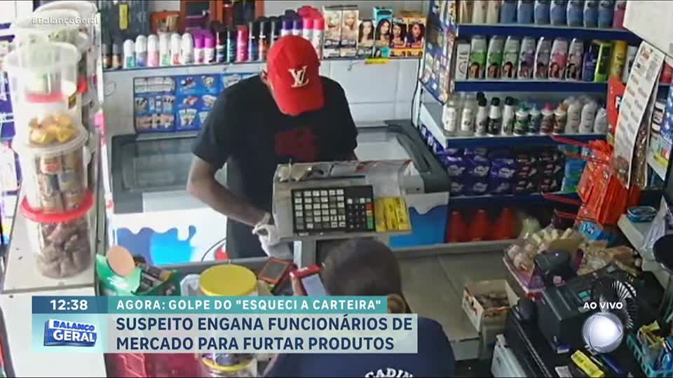 ‘Esqueci a minha carteira’: homem engana funcionários para furtar mercados em Guarulhos (SP)