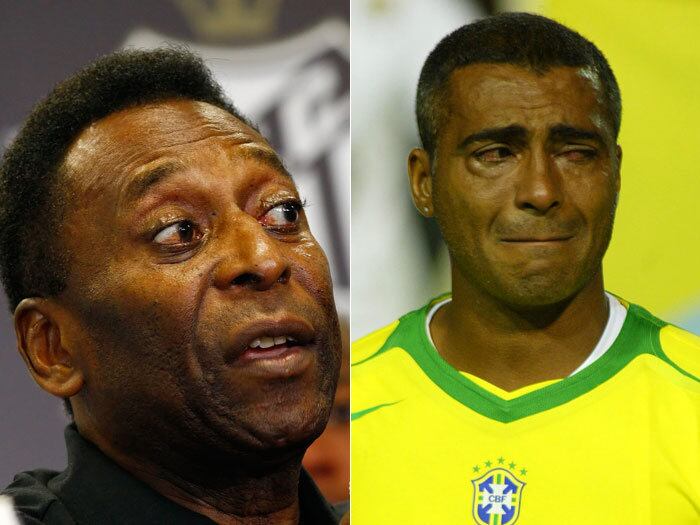 Em 2005, Pelé se envolveu em uma tremenda polêmica com outro grande goleador. O Rei afirmou que o baixinho Romário, então com 39 anos, deveria se aposentar. O Baixinho não gostou nada da declaração e rebateu com uma frase histórica: “O Pelé calado era um poeta”