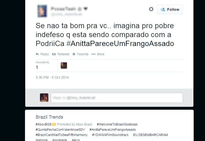 Em entrevistas recentes, a funkeira disse que não se importa com as críticas que recebe nas redes sociais