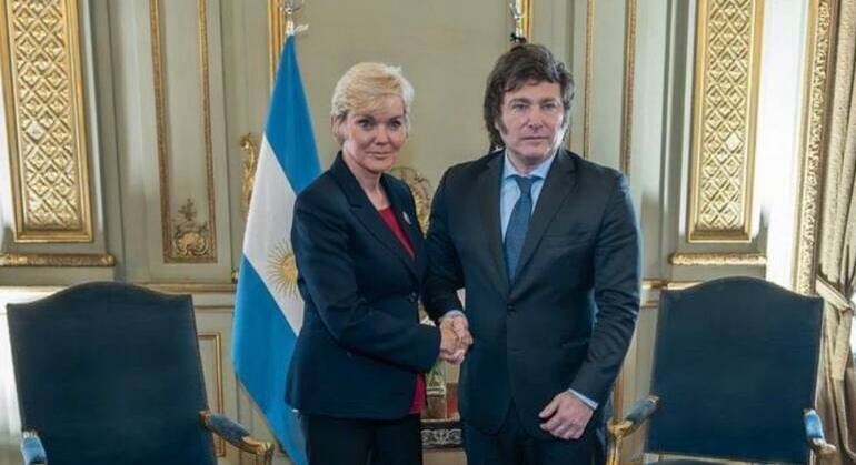 representante dos EUA milei