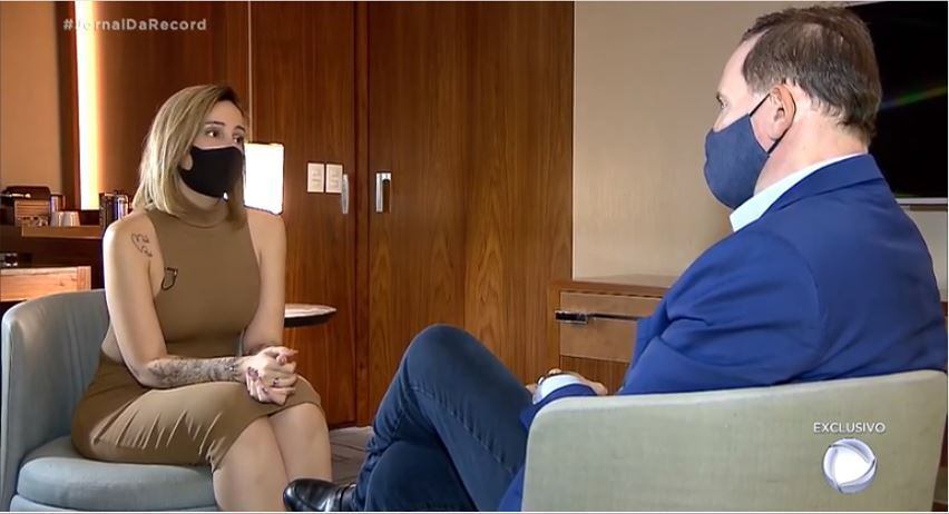 Débora revelou agressões de Jairinho em entrevista