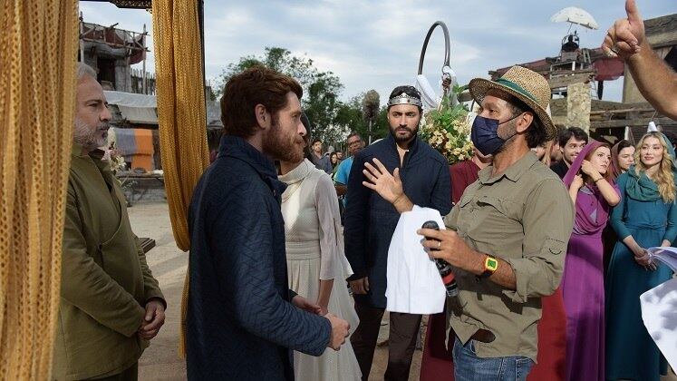 O diretor-geral da trama, Leonardo Miranda, foi o responsável por dirigir a sequência. Nos bastidores, ele conversou com o elenco e direcionou a equipe