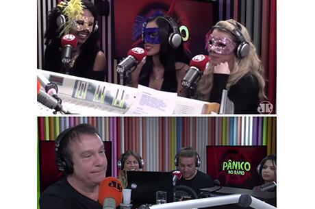 Emílio Surita perde a linha com garotas de programa