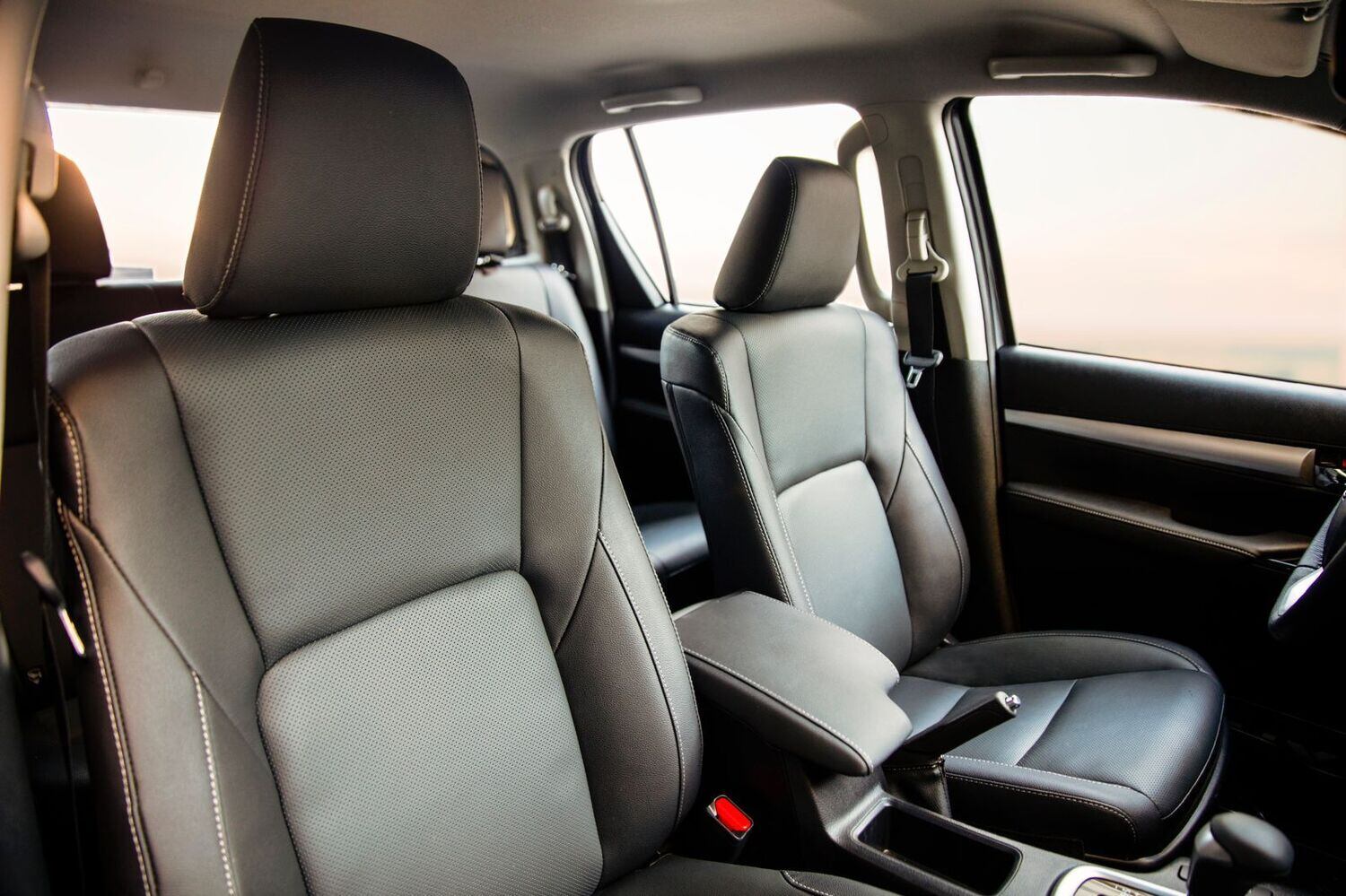 Interior da SRX Plus não tem diferença em relação à SRX