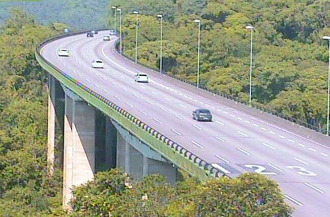 Imigrantes não registrava lentidão na volta a São Paulo nesta manhã