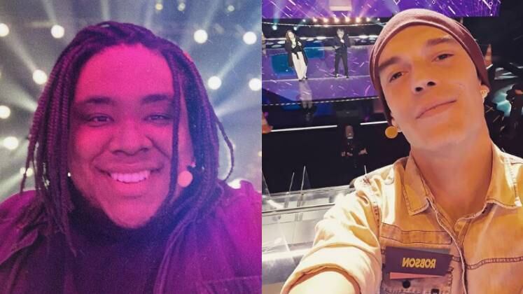 Mais uma vez, Saimon Bola ficou incomodado com Robson Moura, que foi o único a não se levantar para a apresentação dos Irmãos Braunna. O jurado avisou que os competidores estavam lá para interpretar a música no estilo deles