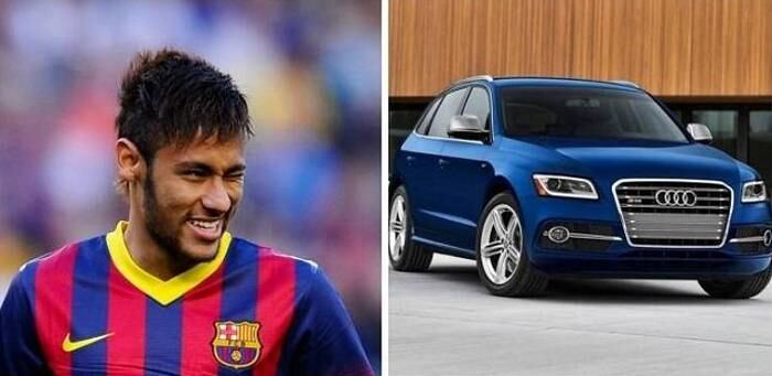 Neymar tem uma verdadeira coleção na garagem. Assim como todo o elenco do Barcelona, o jogador ganha (ganhava, no caso, pois agora está no PSG) um modelo de Audi por temporada e também investe em outras marcas