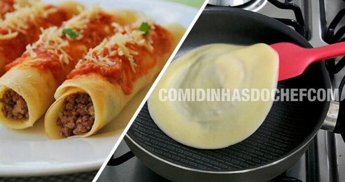 Panqueca de Liquidificador