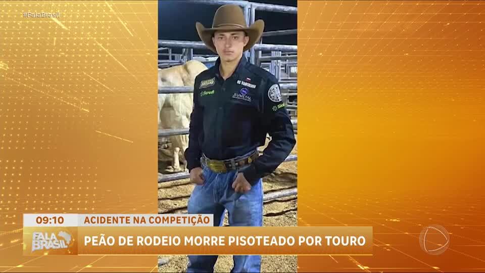 Peão morre após ser pisoteado durante prova de rodeio em Mato Grosso