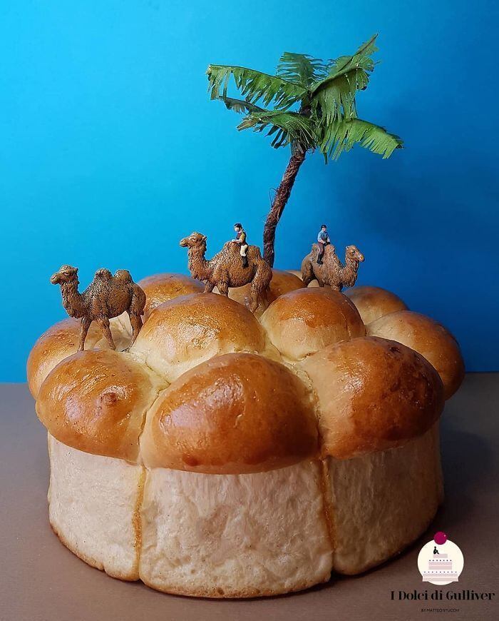 A ideia de posicionar os brinquedos na decoração dos alimentos teve influência pela arte do fotógrafo americano Cristopher Boffoli, que faz um trabalho semelhante com a série Big Appetites