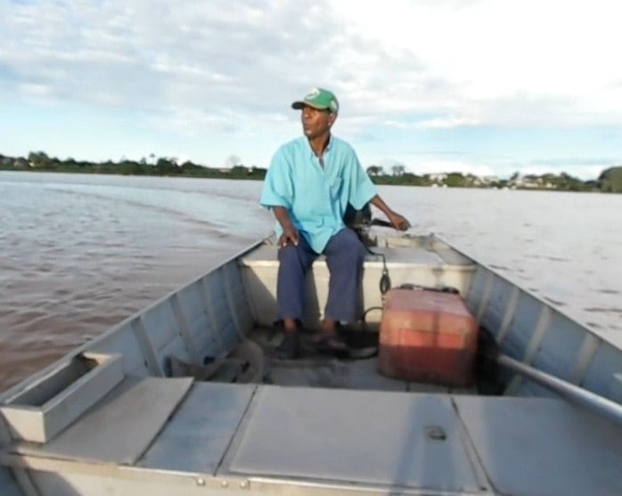 Moranga vive em Pirapora como pescador há 40 anos