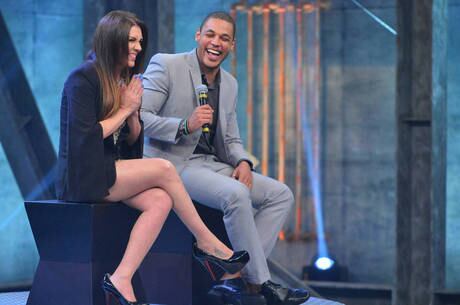 Simony e Patrick ficaram em segundo lugar no Power Couple Brasil