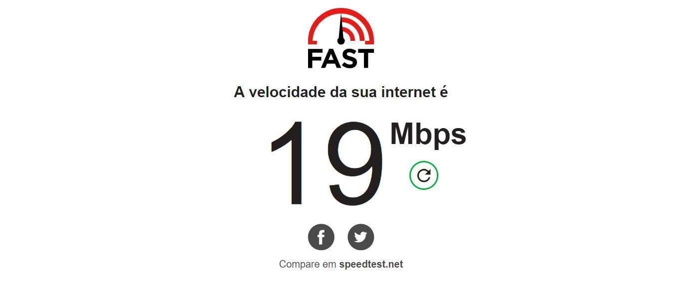 A ideia aqui é saber primeiramente se a velocidade que chega ao seu computador é a mesma que você contratou. Para realizar o teste, desligue downloads, o funcionamento de programas de torrent e programas de streaming, como o Netflix. Faça o mesmo teste em mais de um computador
