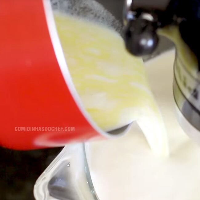 Bolo de Leite Quente