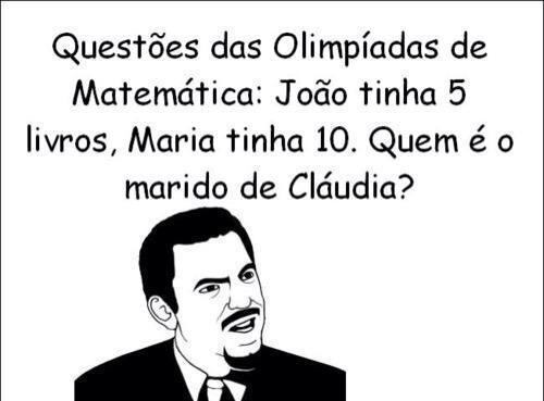 Alguns enunciados são tão claros para quem está bem preparado.... 