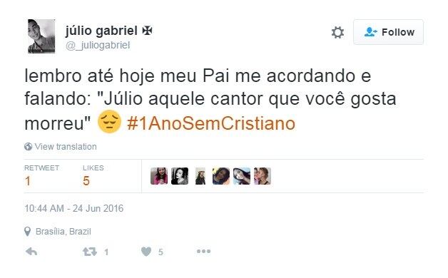 A notícia da morte pegou muitos fãs de surpresa