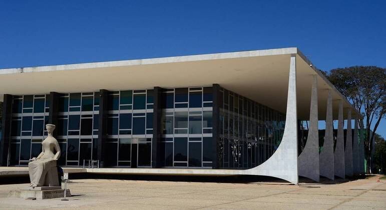Fachada do edifício sede do Supremo Tribunal Federal, em Brasília
